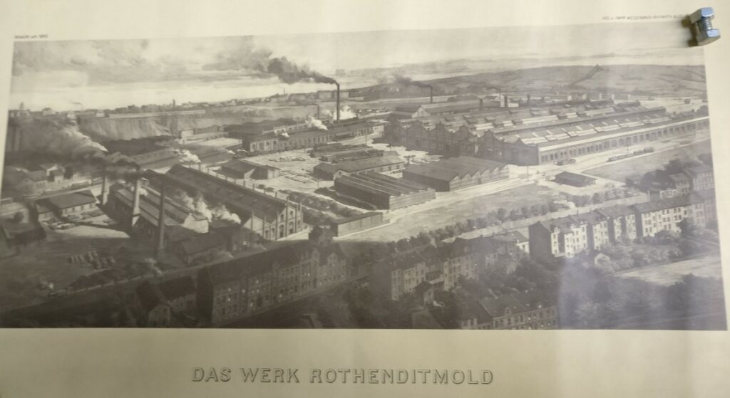 Firmengeschichte Henschel: hier eine Gesamtansicht des Werks in Rothenditmold