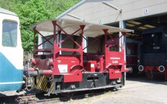 Kleinlokomotive Ka 401 im Eisenbahnmuseum Bochum-Dahlhausen