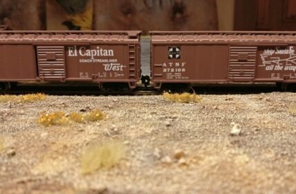 Roco 48497 US Boxcar Set, Fruit Express Union Pacific & Atchison, Topeka and Santa Fe "El Capitan"