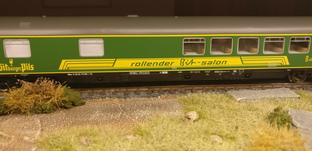 Foto des Roco 45238 Personenwagen "Rollender Bit-Salon" (Sondermodell)