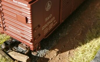 Trix 24902-07: B&O Double Door Boxcar, Wagennummer 293823