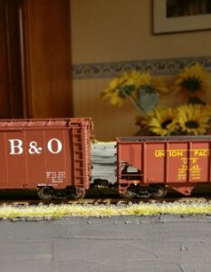 Trix 24902: US-Güterwagen-Display "American Freight Cars"