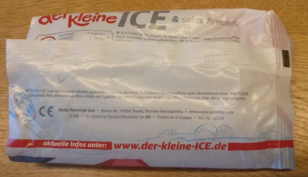 "Ida IC" aus der Serie "Der kleine ICE" der DB.