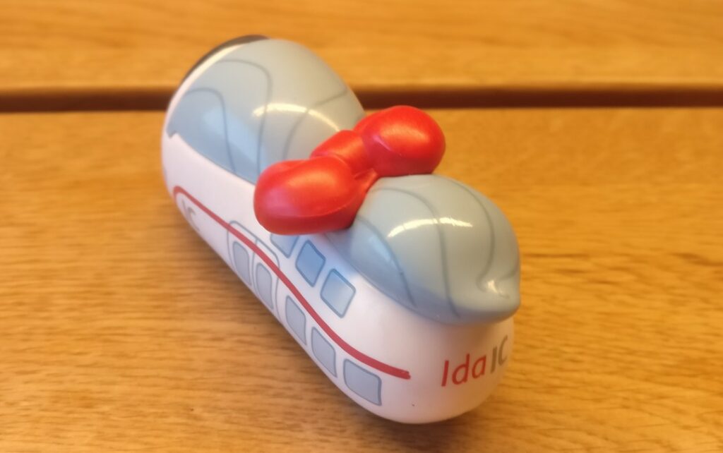 "Ida IC" aus der Serie "Der kleine ICE" der DB.