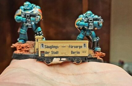 Wir passen auf den Kleinen auf!