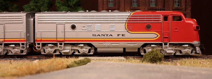 Die cab-equipped lead A-Unit der Märklin 37622 EMD F7 "Santa Fe". Für mich ist sie der Inbegriff von US-Lok.