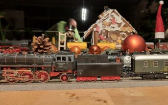 Märklin 3005: die BR 23014 verströmt Weihnachten wie keine andere