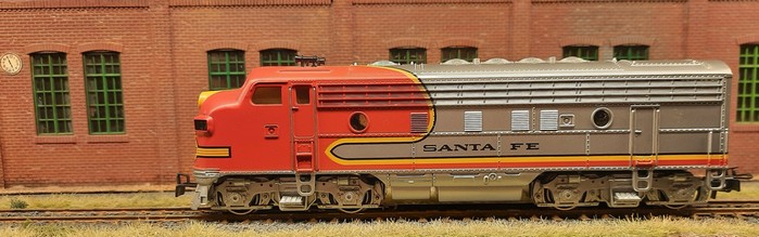 Märklins US-Kraftpaket: die Märklin 3060 cab-equipped A-Unit "Santa Fe"