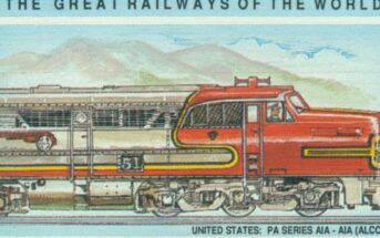 Alco PA Series Diesel, 1946 (U.S.A.) - Great Railways of the World (Grenada Grenadines, 13. Februar 1992) (Foto: Honischer)