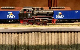 Fleischmann 5239 Containerwagen „P&O“ Lgjs 598 der DB