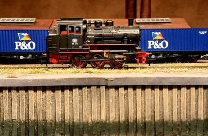 Fleischmann 5239 Containerwagen „P&O“ Lgjs 598 der DB