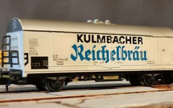 Fleischmann piccolo 8326 Kühlwagen "Kulmbacher Reichelbräu" in Spur N