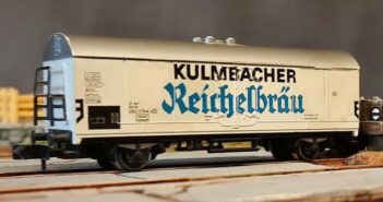 Fleischmann piccolo 8326 Kühlwagen "Kulmbacher Reichelbräu" in Spur N