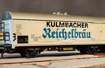 Fleischmann piccolo 8326 Kühlwagen "Kulmbacher Reichelbräu" in Spur N