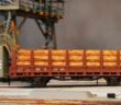 Roco 2314 Rungenwagen, beladen mit Rundholz
