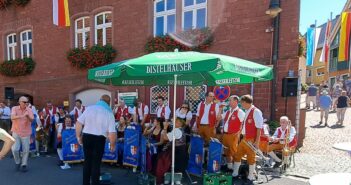 Der Bartholomäusmarkt in Mönchberg am 20.08.2023