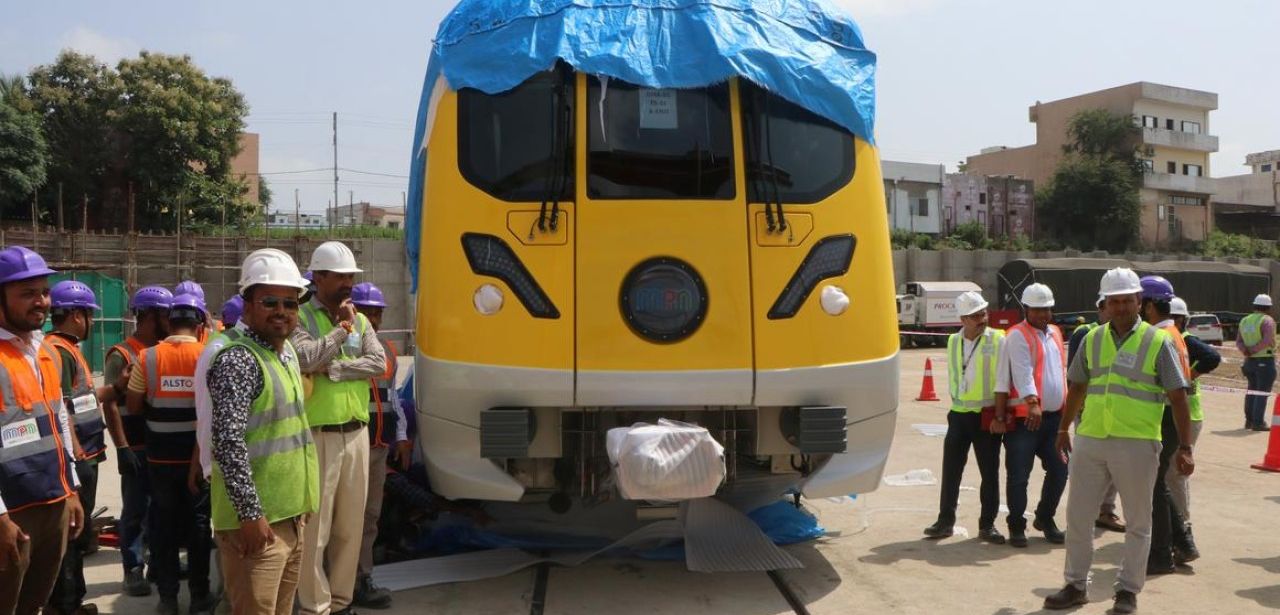 Alstom liefert ersten Zug für Bhopal-Indore Metro-Projekt (Foto: Alstom)