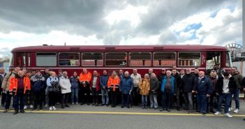 Eisenbahnrundfahrt im Dortmunder Hafen bietet Einblick in (Foto: CAPTRAIN)