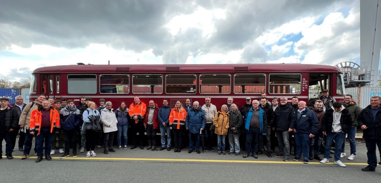 Eisenbahnrundfahrt im Dortmunder Hafen bietet Einblick in (Foto: CAPTRAIN)