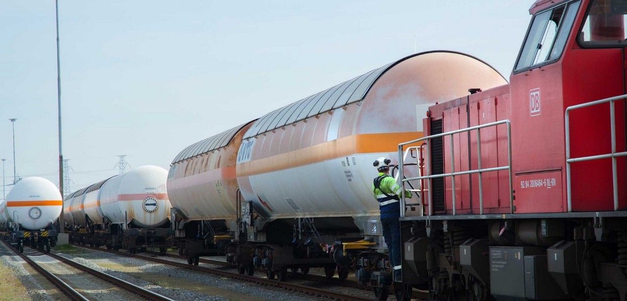 Erfolgreiche Zusammenarbeit für reibungslosen (Foto: DB Cargo. Eut van Berkum)