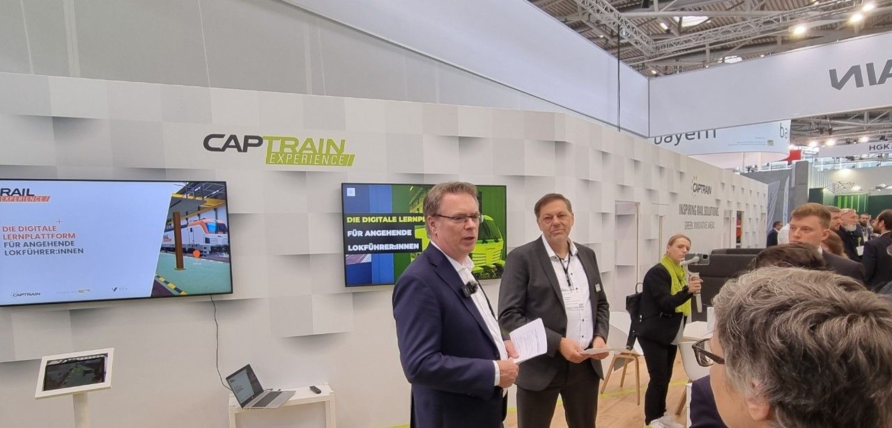 Neue App "Rail Experience" revolutioniert (Foto: CAPTRAIN)