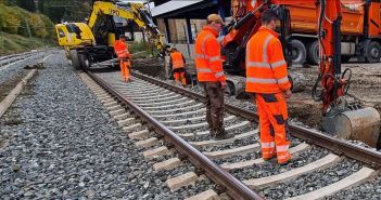 Neuer Bahnsteig in Ludwigsstadt: Barrierefreiheit und Komfort (Foto: Deutsche Bahn AG)