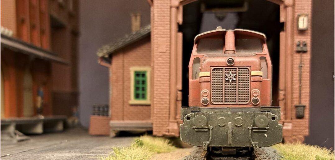 Rangierloks der DB im Einsatz: Die Märklin V50 im Rangierbetrieb.