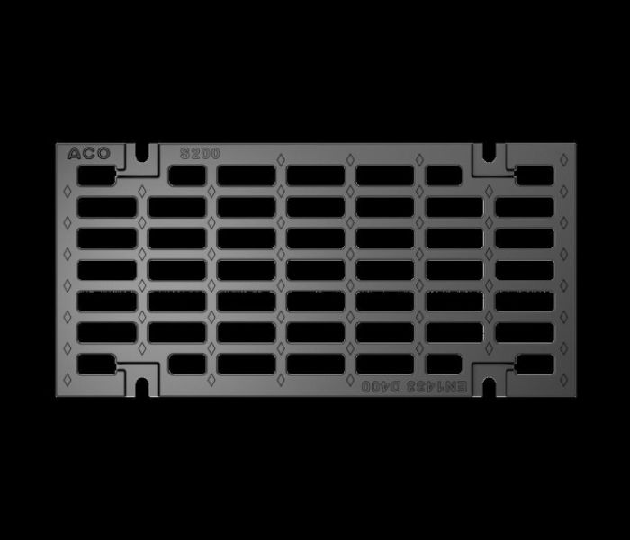 Gussrost in Maschenoptik f&uuml;r Anwendungen der Klasse D 400 (Foto: ACO GmbH)